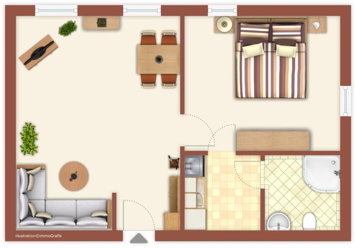 Sterne Apartment Rostock Luaran gambar